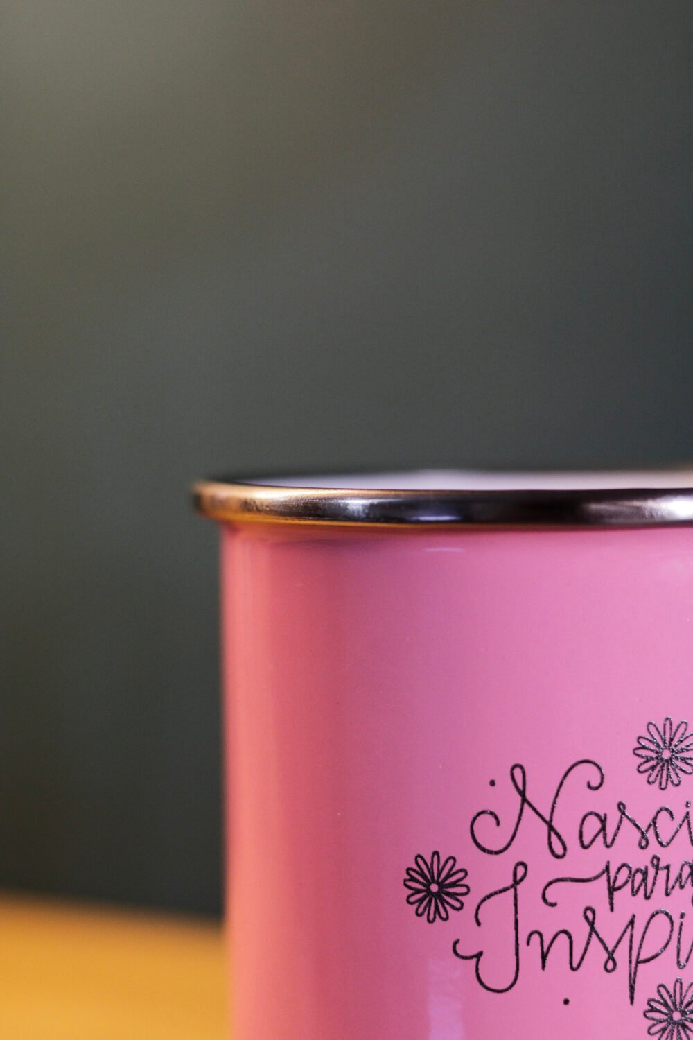 Caneca Rosa Ágatha Flower - Nascida para Inspirar - Image 2
