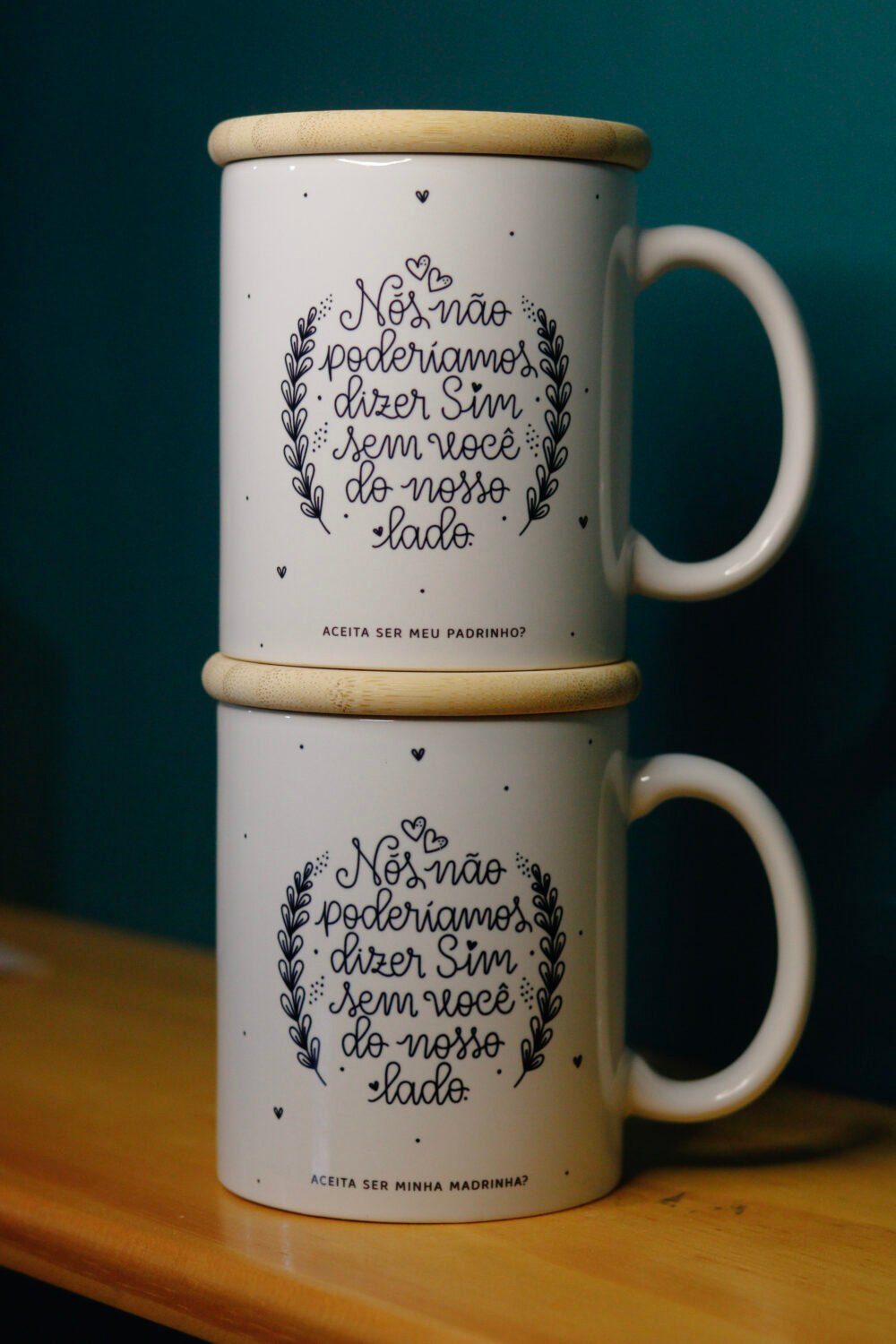 Caneca Padrinhos de Casamento