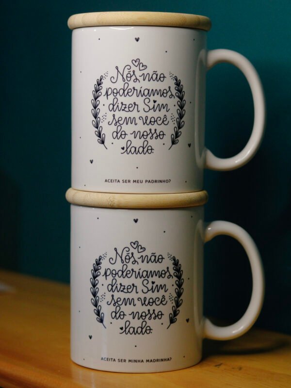 Caneca Padrinhos de Casamento