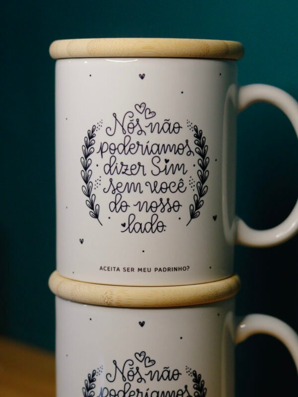Caneca Padrinhos de Casamento