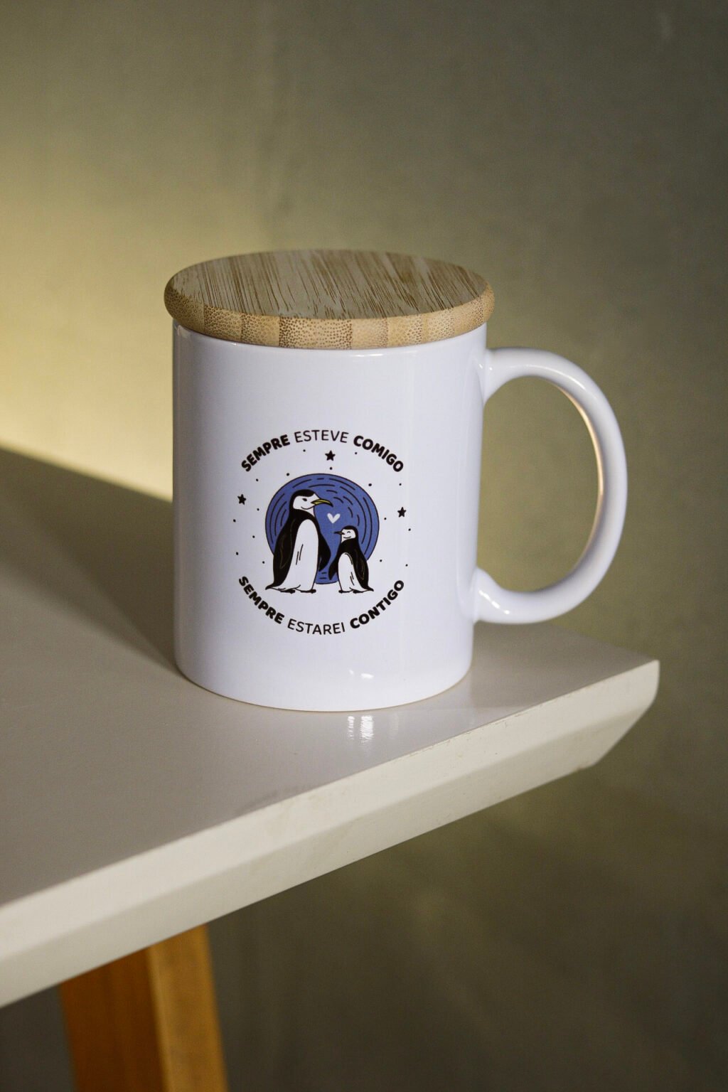 Caneca Dia dos Pais - Pinguins