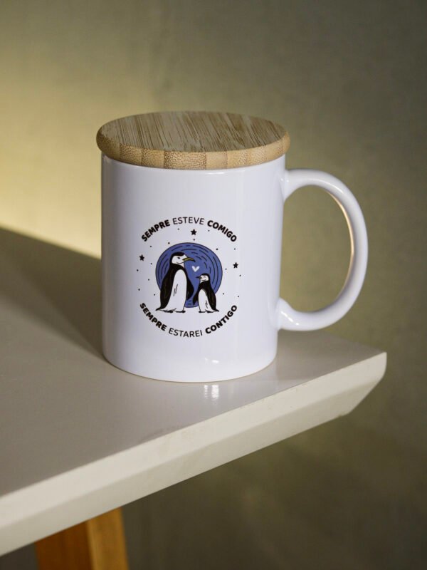 Caneca Dia dos Pais - Pinguins